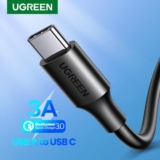 כבל טעינה USB Type C מהיר 3A